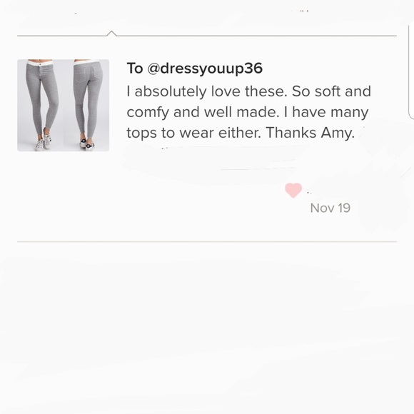 LAST 1!💜Gray French Terry Skinny Jogger Leggings - Picture 6 of 6